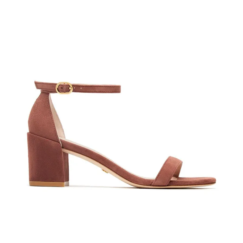 Stuart Weitzman/SW One Strap Sandals Women's Red-1