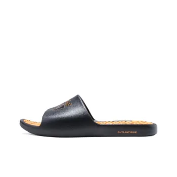 Timberland Slide Slippers Unisex Black/Yellow