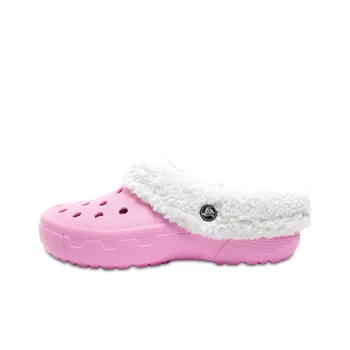 Crocs Mommoth Evo Clog Lightweight Wear resistant Stay Warm Sports Slippers Pink