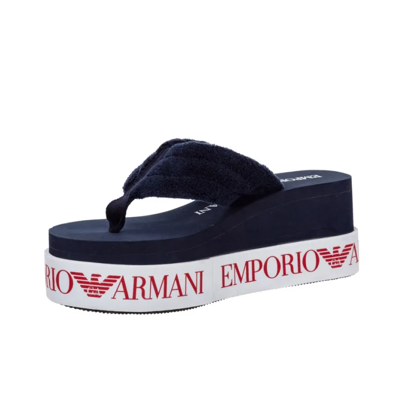 EMPORIO ARMANI Flip Flops Women's Dark Blue-2