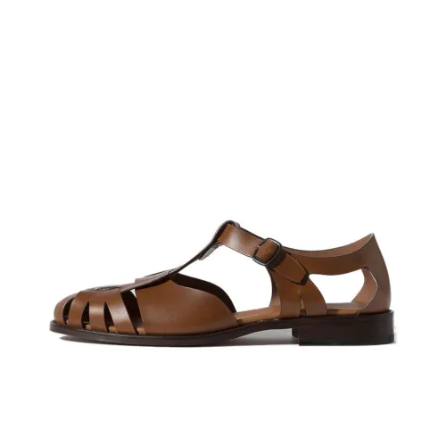 Hereu Pesca Leather Sandals