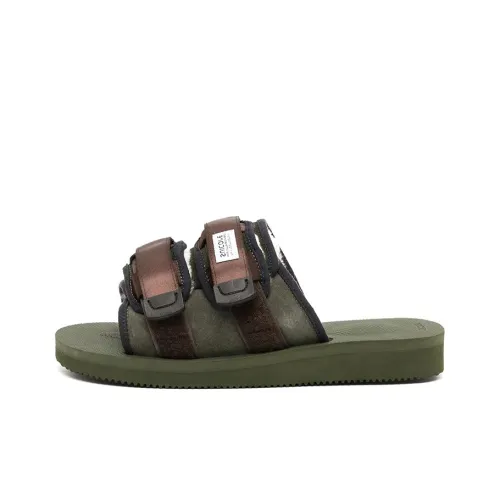 Suicoke Slide Slippers Men Green