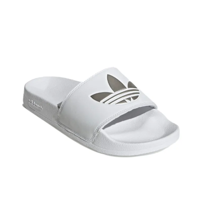 Adidas Women's Adilette Lite Slide 'White Matte Silver'-2