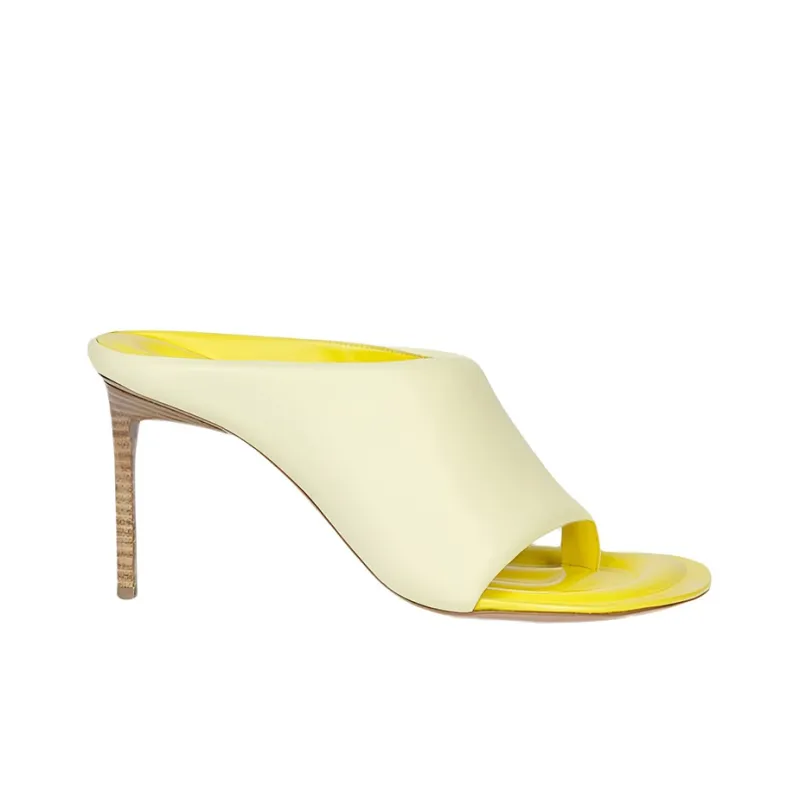 Jacquemus Flip Flops Women's Yellow-1