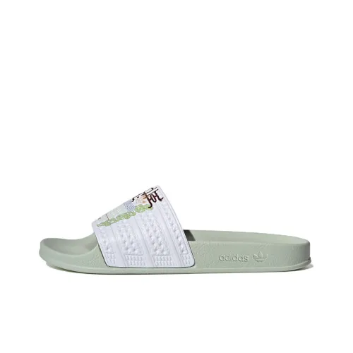 Adilette Adidas Originals Slide 'Always Original - Linen Green'