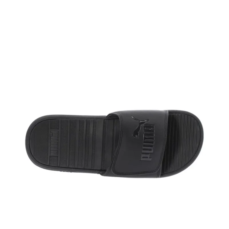 PUMA Cool Cat Rubber Sole Slide Slippers Men's Black-3