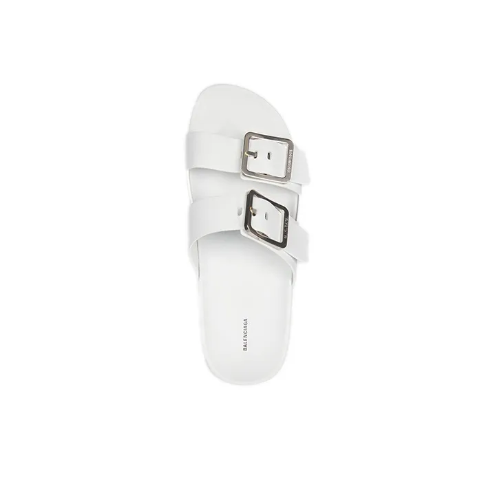 Balenciaga Mallorca Thick Bottom Sandals White Women's-2