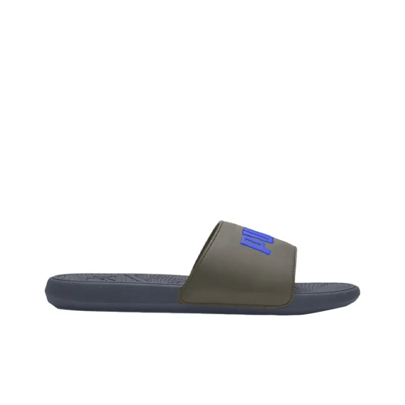 PUMA Cool Cat 2.0 Slide Slippers Unisex Charcoal Gray-1