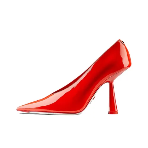 Jimmy Choo Sailor Moon Joint Name High Heels Women's Red