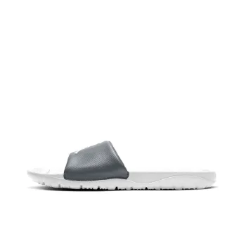 JORDAN Break Silver White Slippers