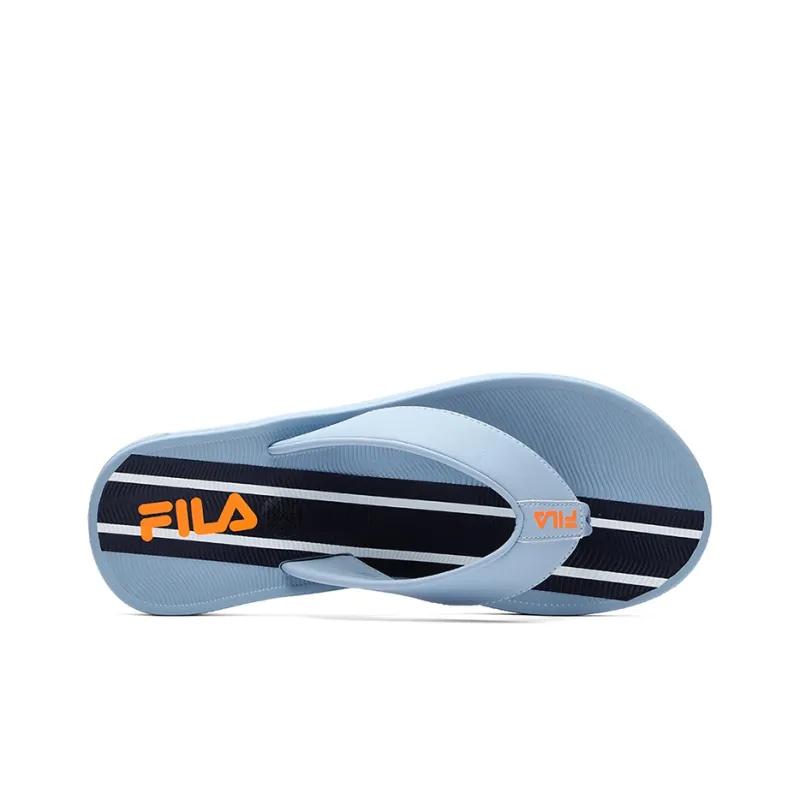 FILA Fashion Slippers Stylish Sports Flip Flops Blue-3