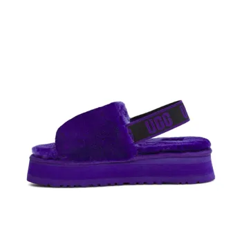UGG DISCO Slide Stylish Sandals Women's Violet