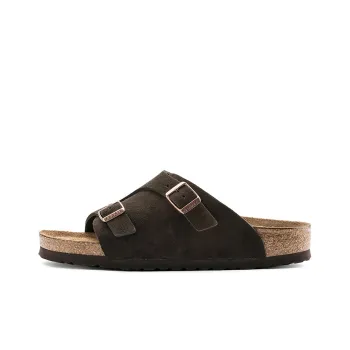 Birkenstock Zrich Soft Footbed Suede Leather Narrow Fit 'Mocha'