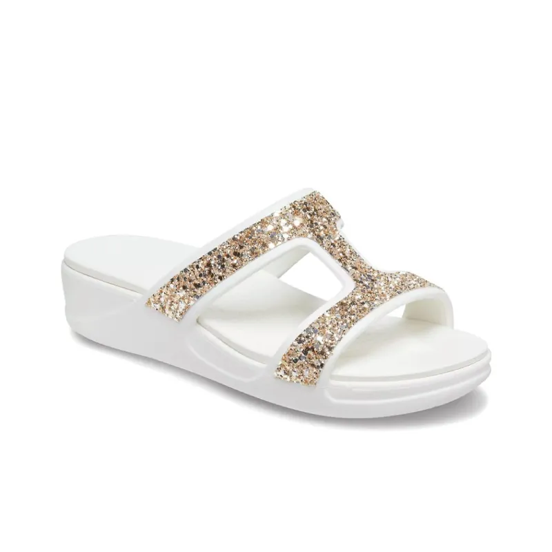 Crocs Monterey Slide Slippers Women's White-2