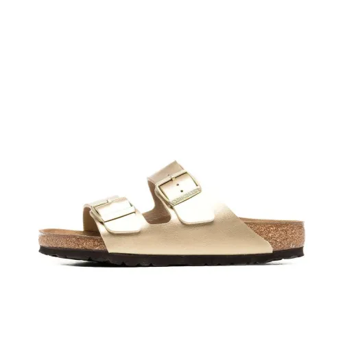 Birkenstock Arizona Birko-Flor Gold Women's