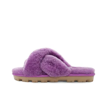UGG Fuzzette Purple Slippers Women's