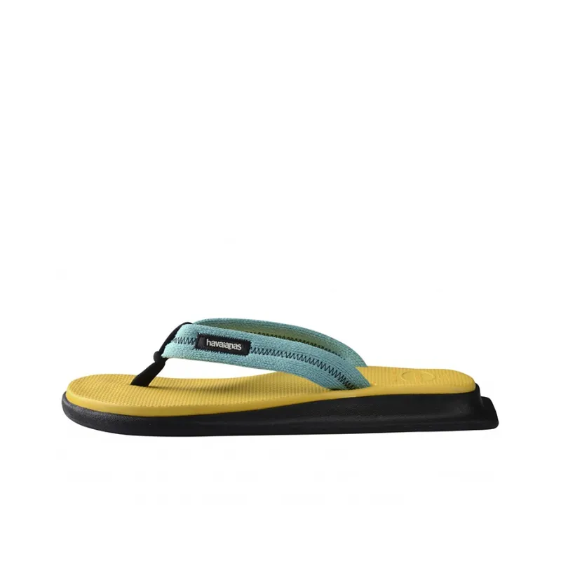 Havaianas Tradi Zori II Huanina Flip Slippers Unisex Gold-1
