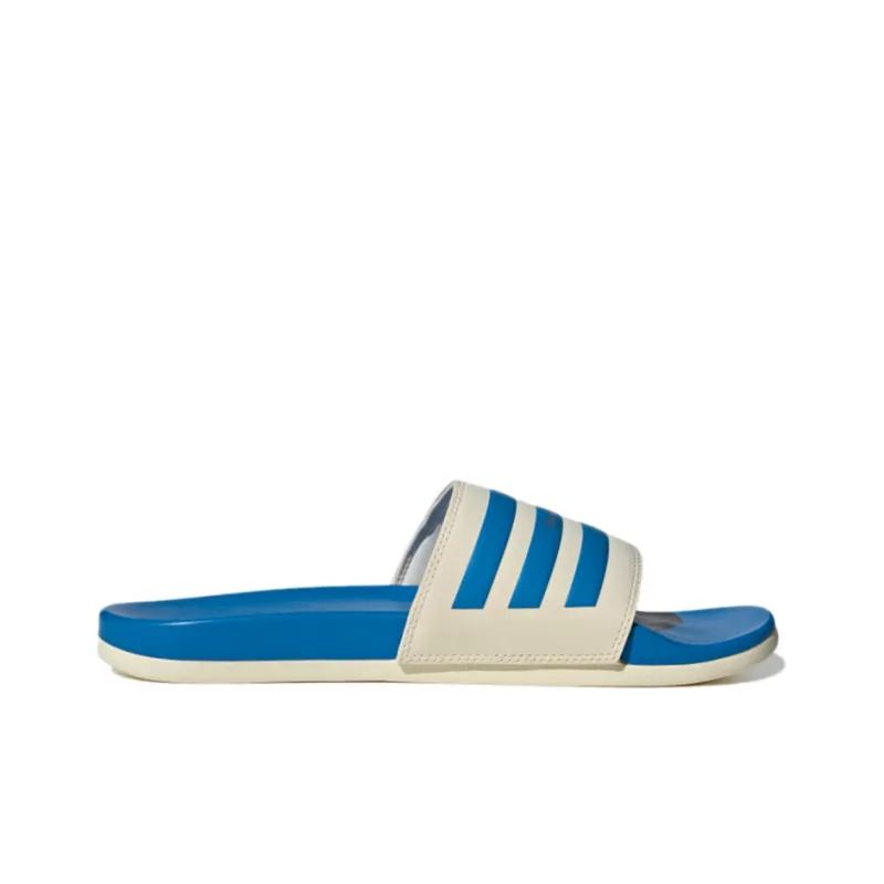 Adilette Adidas Comfort Slide 'White Blue Rush'-1