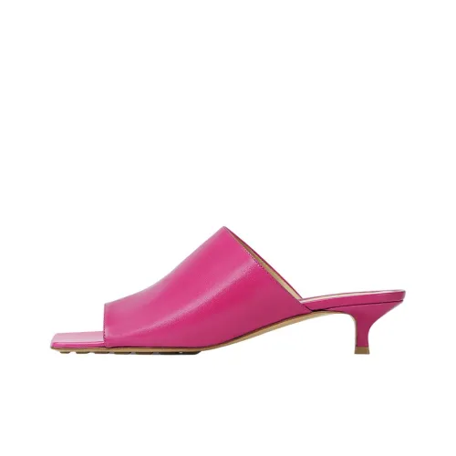 Bottega Veneta Slide Slippers Women's Fuchsia