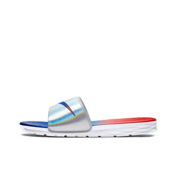 Nike New Style Nike Benassi Solarsoft Rio Olympics Blue/red