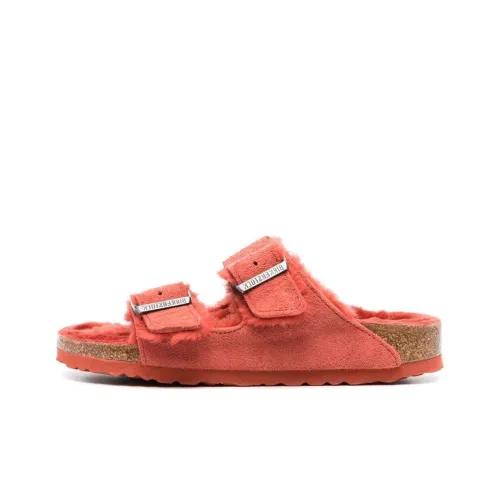 Birkenstock Slide Slippers Women's Coral Red