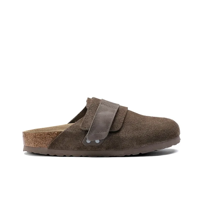 Birkenstock Nagoya Stylish Sandals Unisex Gray-1