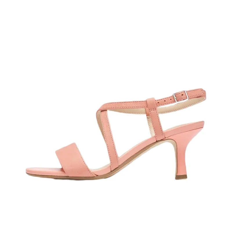 Clarks Stylish Sandal Women's Light Coral Red-0