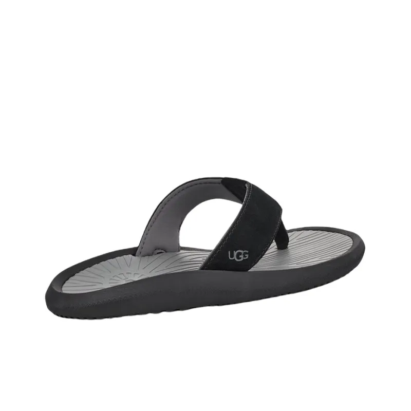 UGG Brookside 2 Flip Slippers Men's Black-2