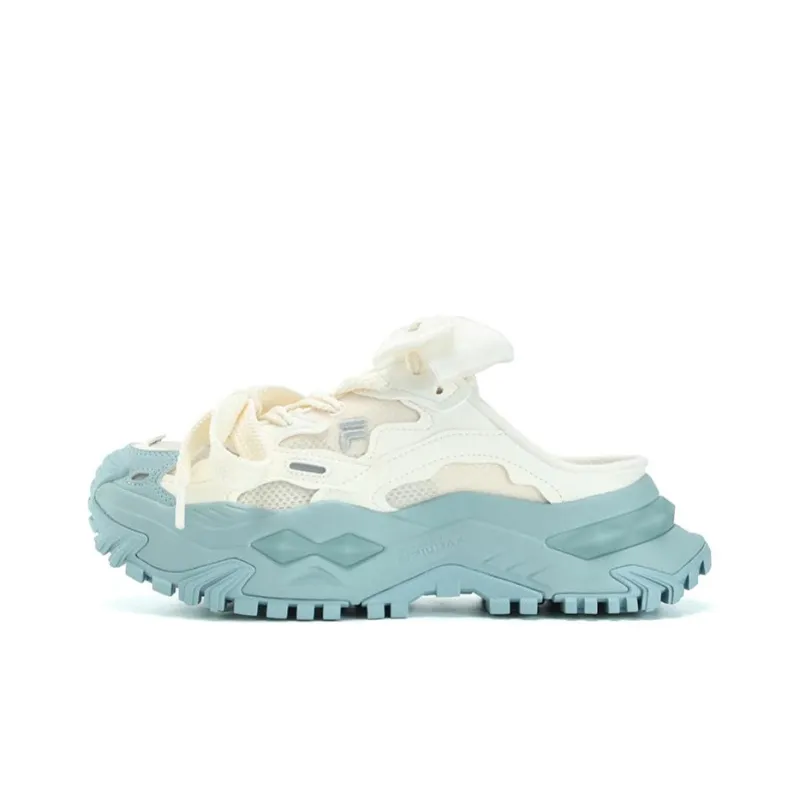 FILA FUSION Bianco Mule White Women's-0
