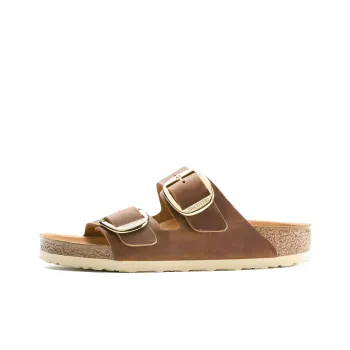 Birkenstock Arizona Big Buckle Oiled Leather Cognac Women's