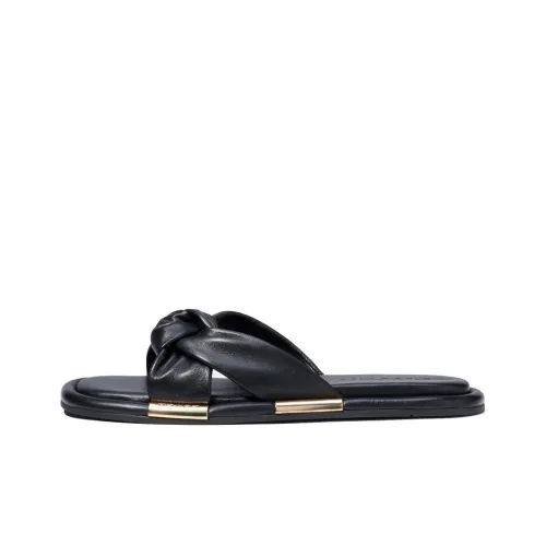 COACH Slide Slippers Women's Black