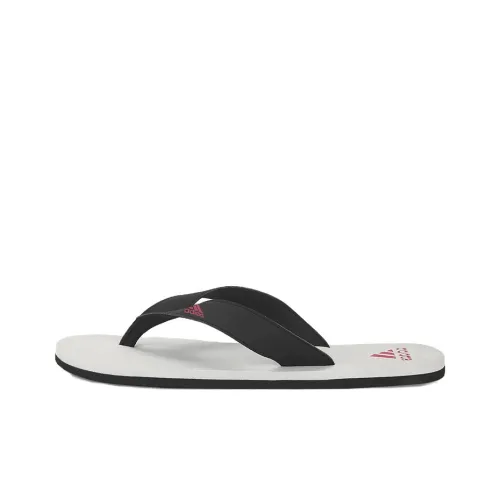 Adidas Eezay Slide Slippers Men Black/White/Red