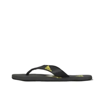 Adidas Eezay Rubber Sole Slip-Resistant Slide Slippers Men's Black