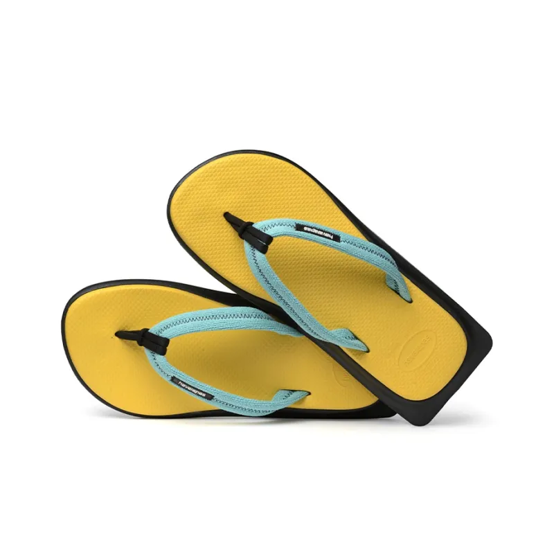 Havaianas Tradi Zori II Huanina Flip Slippers Unisex Gold-0