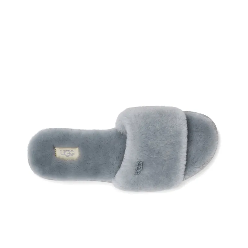 UGG Cozette Slide Stylish Sandals Women's Gray Fog-3