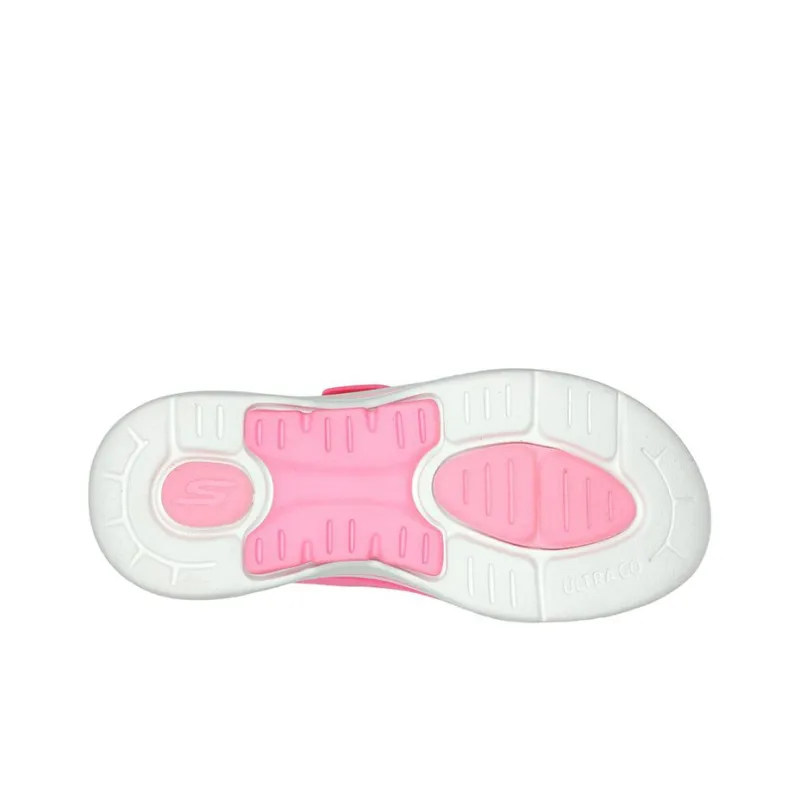 Skechers Go Walk Arch Fit Rubber Sole Quick Dry Slide Slippers Women's Pink-3