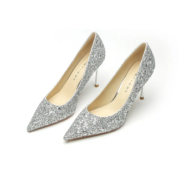 Ainer cat Slim Heel High Heels 8cm Women's-6