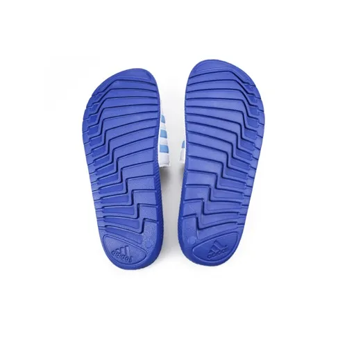 Adidas Velcro Blue White Slippers 'Blue White'-4