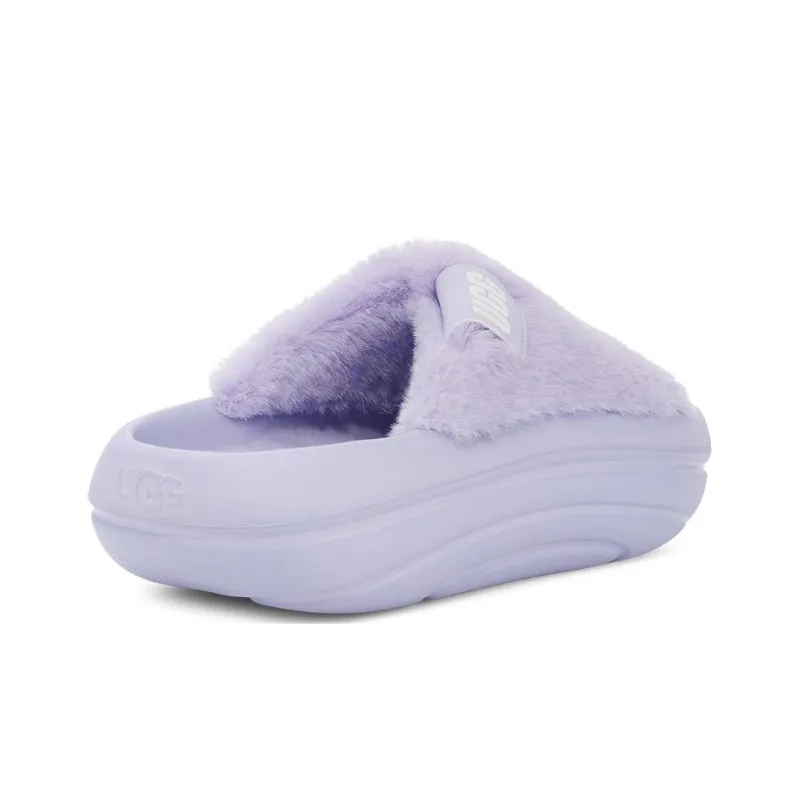 UGG FoamO UGGplush Slide Sage Blossom Women's-4