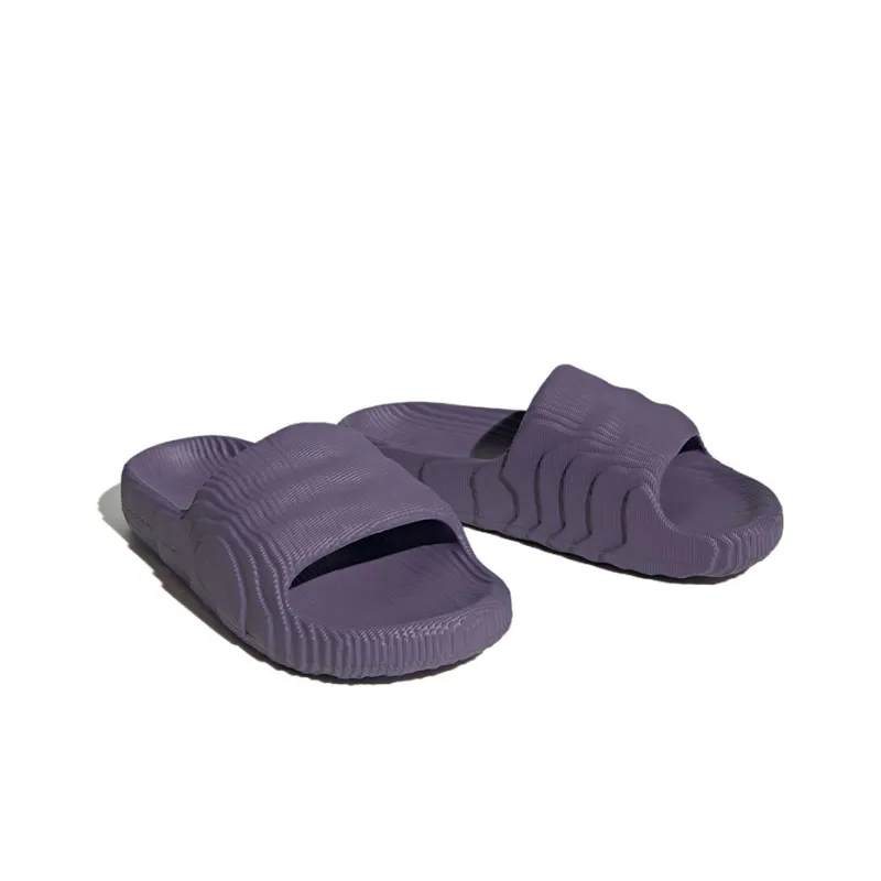 Adidas Adilette 22 Slides Tech Purple-2
