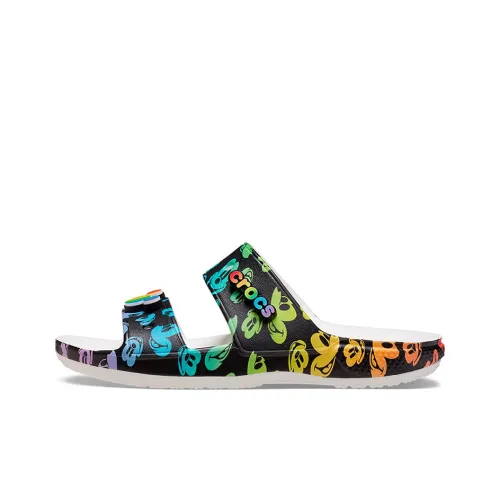 Crocs Classic Disney Casual Shoe Unisex Multi Color White