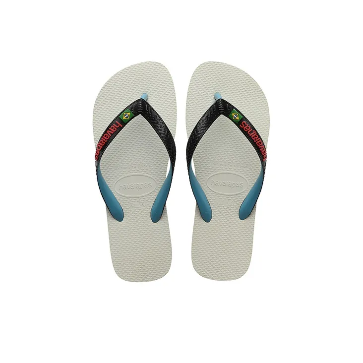 Havaianas Brasil Mi Slippers Unisex Oyster White-4