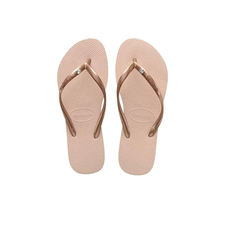 Swarovski x Havaianas Flip Flops Women's Light Pink-3