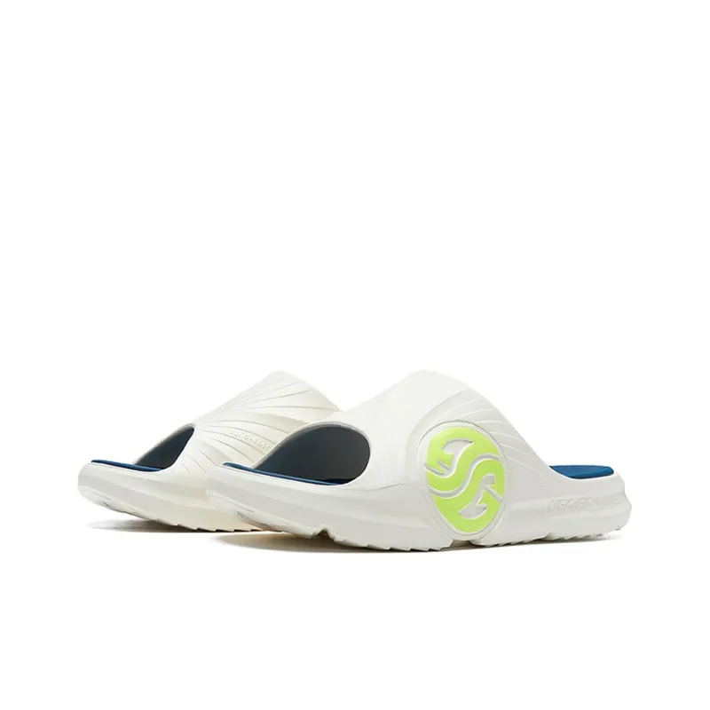 361° NFO Quiet Slide Slippers Men's Beige Cyan-2