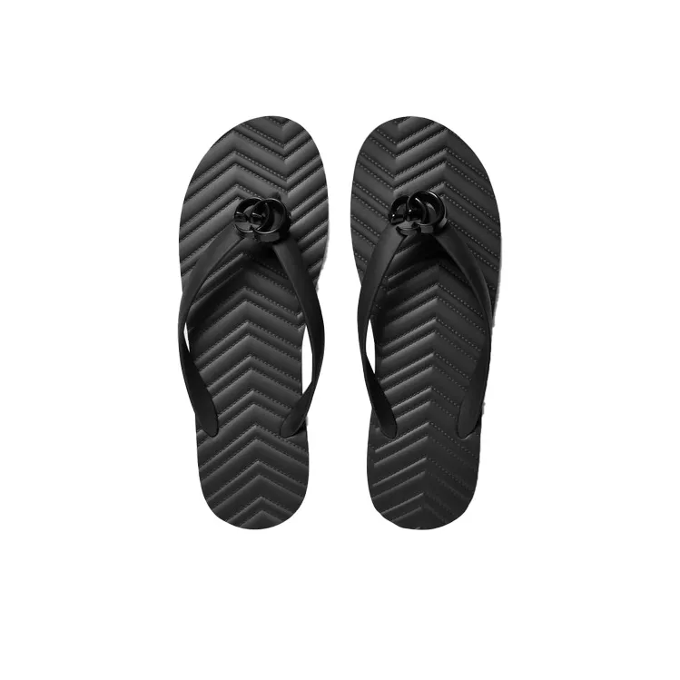 GUCCI Thong Sandal 'Black'-2