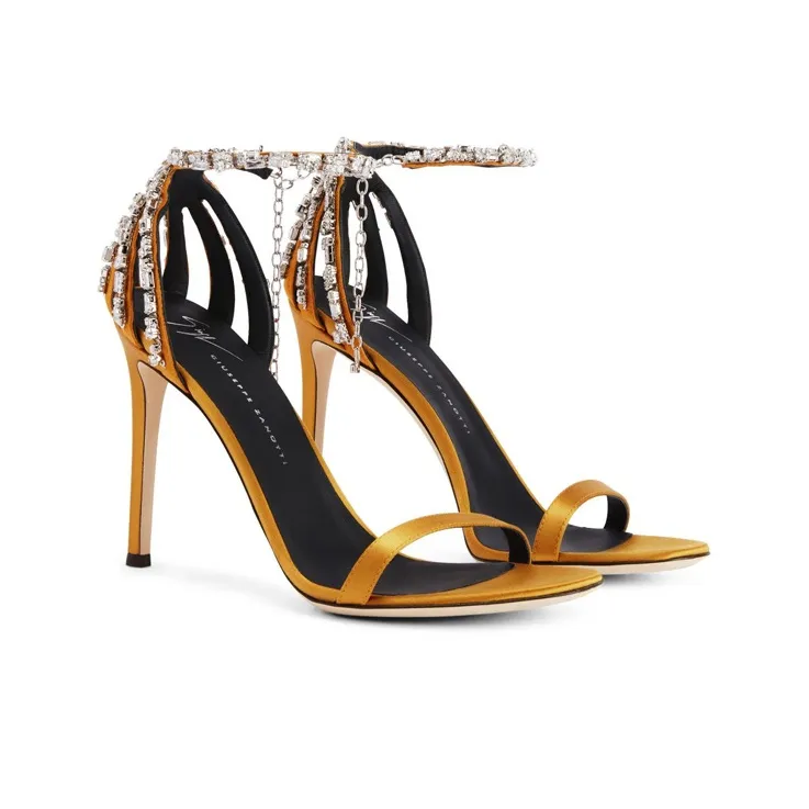 Giuseppe Zanotti Adele Crystal 105mm Sandals Women's-2