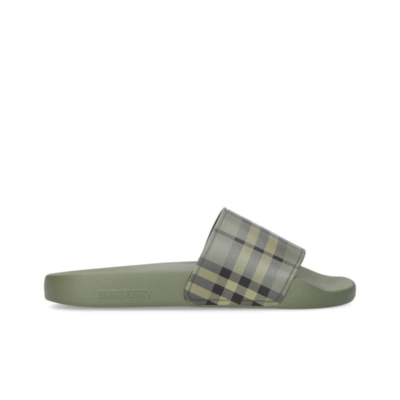 Burberry Furley Vintage Check Slides-1