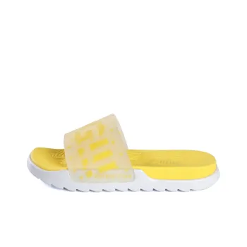 PEAK Rubber Sole Quiet Slip Resistant Slide Slippers Women's Yellow