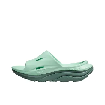 HOKA ONE ONE Ora Recovery Slide 3 'Mist Green Trellis'