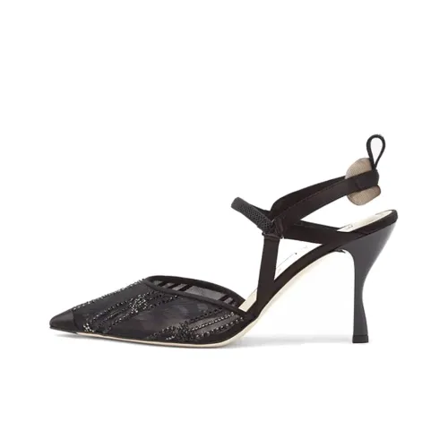 FENDI Colibri High Heels Women's Black